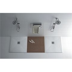 SANINDUSA Ντουζιέρα Stonit Marina τετράγωνη 90x90 - Ντουζιέρες στο  frantzisoe.gr