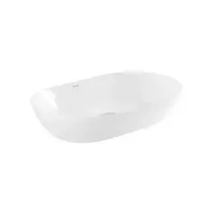 SANINDUSA Νιπτήρας Sanlife 60 x 38 εκ - Επικαθήμενοι στο  frantzisoe.gr
