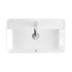 SANINDUSA Νιπτήρας Sanlife 60 x 35 εκ - Επικαθήμενοι στο  frantzisoe.gr