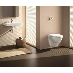 SANINDUSA Πακέτο Λεκάνη κρεμαστή Cetus rimflush με κάλυμμα S/C - Κρεμαστές  στο  frantzisoe.gr