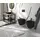 SANINDUSA Πακέτο Λεκάνη κρεμαστή Sanibold rimflush με κάλυμμα S/C Μαύρο ματ - Κρεμαστές  στο  frantzisoe.gr