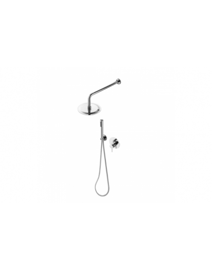 SANINDUSA New ícone 4 way concealed shower kit with round rosette - In-wall mixers στο  frantzisoe.gr