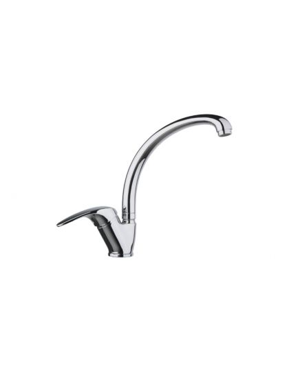FIORE Max 1-hole sink mixer, side lever, high spout - Kitchen mixers στο  frantzisoe.gr