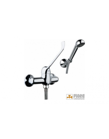 FIORE Clin bath mixer with clinical lever and shower set - Clinical products στο  frantzisoe.gr