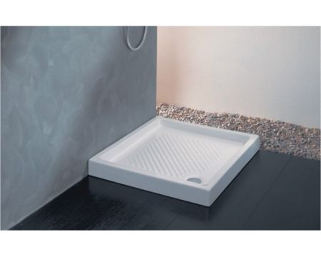 SANINDUSA Moraira shower tray 90x90cm - Porcelain shower trays στο  frantzisoe.gr