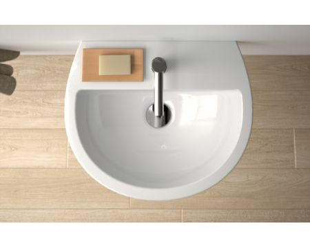SANINDUSA Easy basin 55 cm - Wall mounted basins στο  frantzisoe.gr
