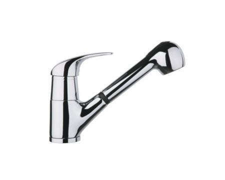 FIORE Max 1-hole sink mixer with pull-out shower - Kitchen mixers στο  frantzisoe.gr