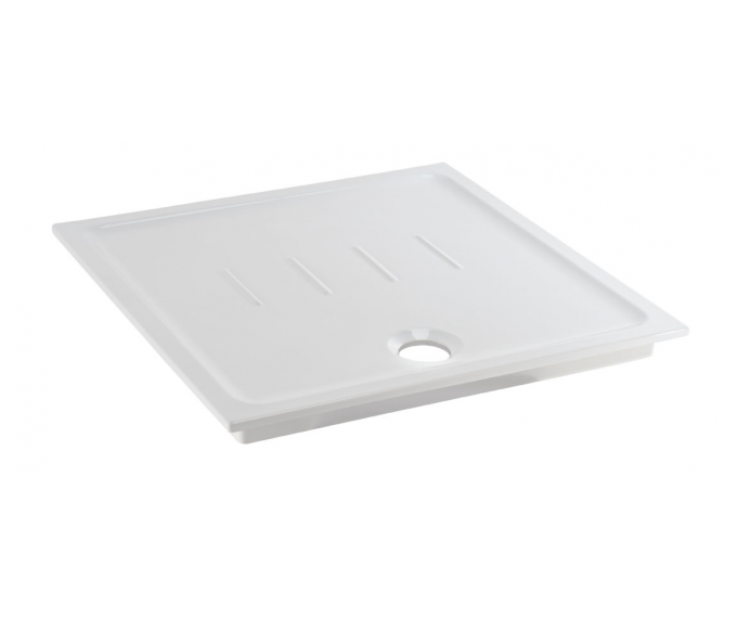 SANINDUSA Ντουζιέρα πορσελάνης Waterline 90x90cm - Ντουζιέρες πορσελάνης στο  frantzisoe.gr