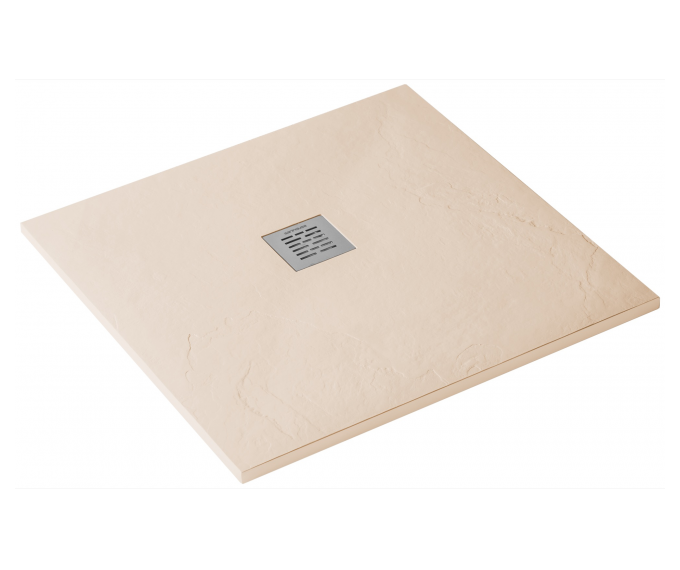 SANINDUSA Ντουζιέρα Stonit Marina  τετράγωνη 120x120 - Ντουζιέρες στο  frantzisoe.gr
