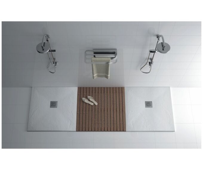 SANINDUSA Ντουζιέρα Stonit Marina 70x70 τετράγωνη - Ντουζιέρες στο  frantzisoe.gr
