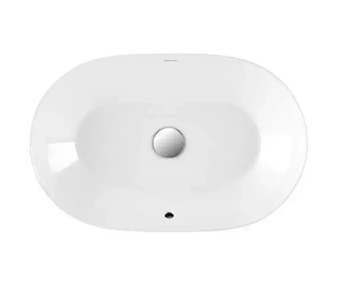 SANINDUSA Νιπτήρας Sanlife 60 x 38 εκ - Επικαθήμενοι στο  frantzisoe.gr
