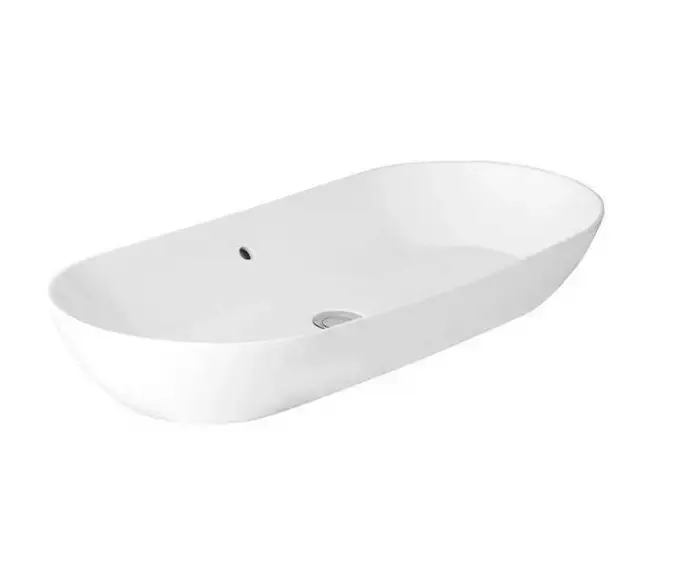 SANINDUSA Νιπτήρας Sanlife 80 x 38 εκ - Επικαθήμενοι στο  frantzisoe.gr