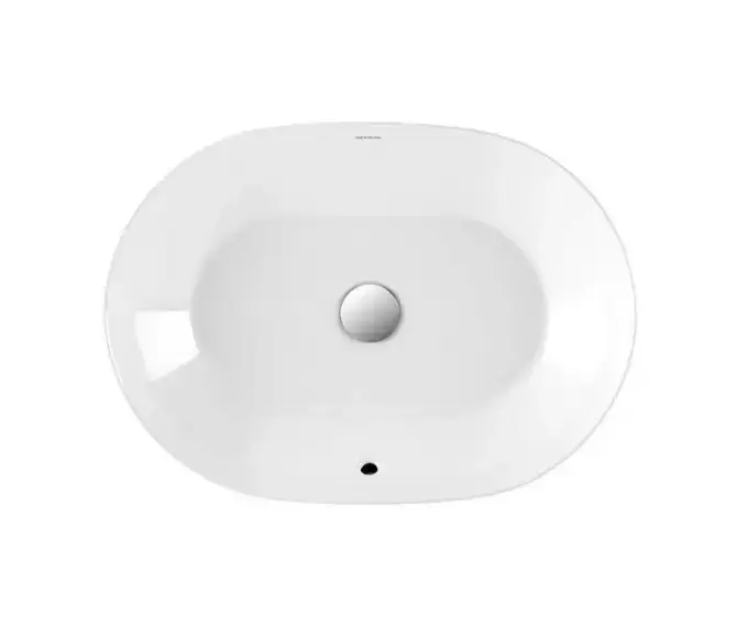 SANINDUSA Νιπτήρας Sanlife 60 x 42 εκ - Επικαθήμενοι στο  frantzisoe.gr