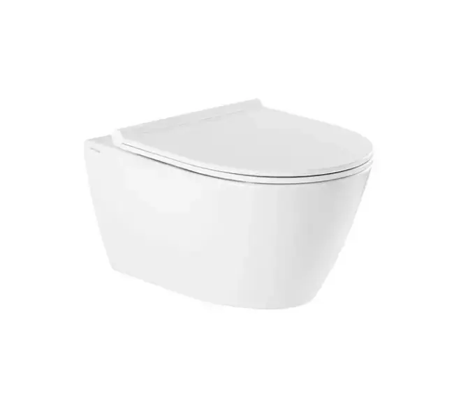 SANINDUSA Πακέτο Λεκάνη κρεμαστή Sanlife rimflush με κάλυμμα S/C - Κρεμαστές  στο  frantzisoe.gr