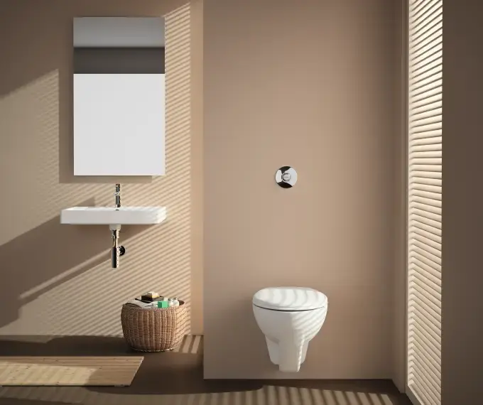 SANINDUSA Πακέτο Λεκάνη κρεμαστή Cetus rimflush με κάλυμμα S/C - Κρεμαστές  στο  frantzisoe.gr