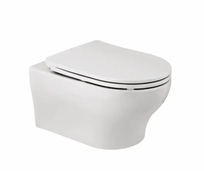 SANINDUSA Πακέτο Λεκάνη κρεμαστή Winner rimflush με κάλυμμα S/C slim - Κρεμαστές  στο  frantzisoe.gr