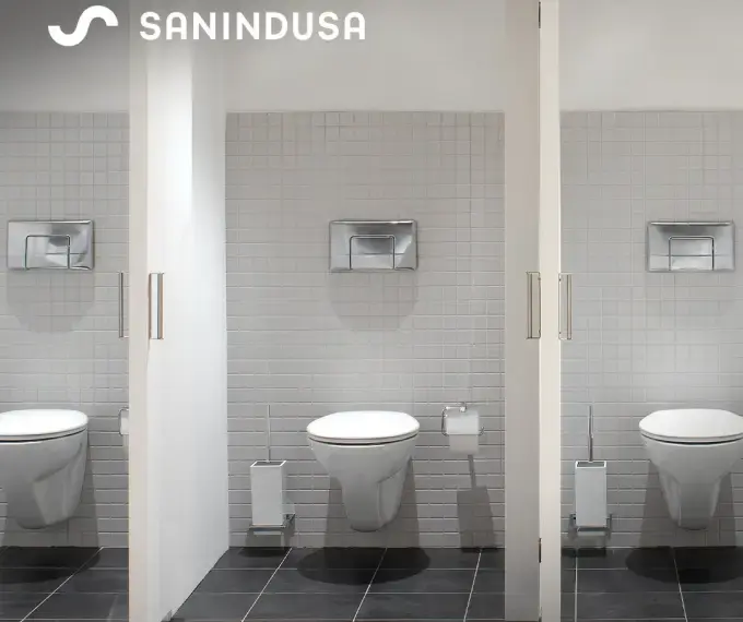 SANINDUSA Πακέτο Λεκάνη κρεμαστή Cetus rimflush με κάλυμμα S/C - Κρεμαστές  στο  frantzisoe.gr