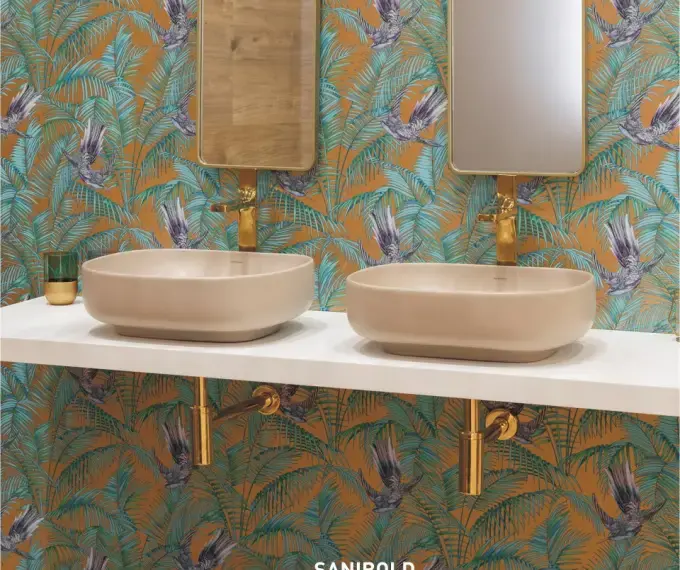 SANINDUSA Νιπτήρας επικαθήμενος Sanibold Taupe ματ - Επικαθήμενοι στο  frantzisoe.gr