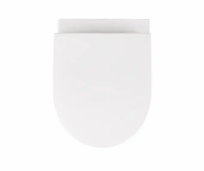 SANINDUSA Πακέτο Λεκάνη κρεμαστή Urb.y 48 cm με κάλυμμα S/C slim Λευκό ματ - Κρεμαστές  στο  frantzisoe.gr