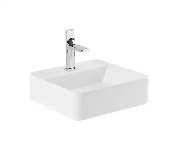 SANINDUSA Νιπτήρας Sanlife 40 x 40 εκ - Κρεμαστοί στο  frantzisoe.gr