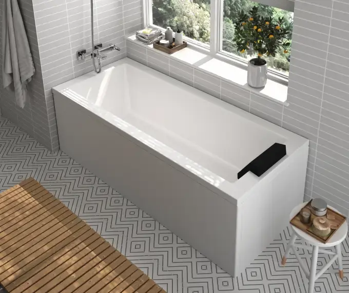 SANINDUSA Μπανιέρα Vertice 180 x 80 εκ. - Mπανιέρες ακριλικές  στο  frantzisoe.gr