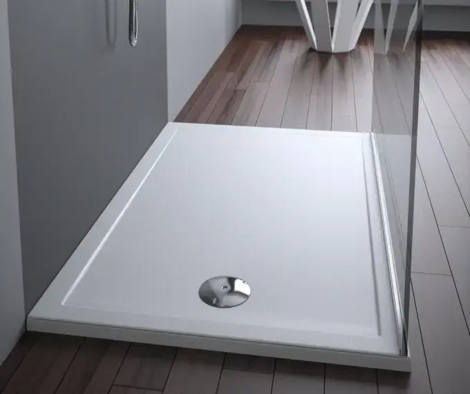 SANINDUSA Ντουζιέρα πορσελάνης Stepin 120x70cm με αντιολίσθιση -  Ντουζιέρες πορσελάνης slim στο  frantzisoe.gr