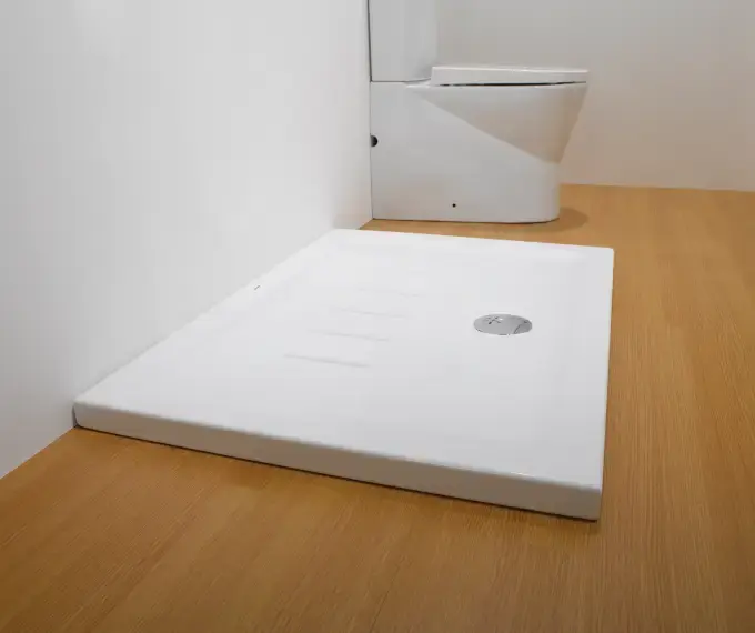 SANINDUSA Ντουζιέρα πορσελάνης Waterline 90x70cm - Ντουζιέρες πορσελάνης στο  frantzisoe.gr