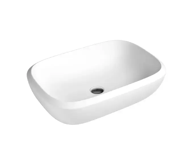 HARMONY επικαθήμενος Νιπτήρας Vermont Λευκό 56X40 - Επικαθήμενοι στο  frantzisoe.gr