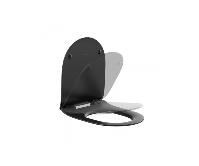 SANINDUSA Κάλυμμα λεκάνης Sanibold βαρέως τύπου soft closing slim - Καλύμματα SANINDUSA στο  frantzisoe.gr