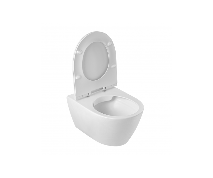 SANINDUSA Πακέτο Λεκάνη κρεμαστή Sanlife rimflush με κάλυμμα S/C - Κρεμαστές  στο  frantzisoe.gr