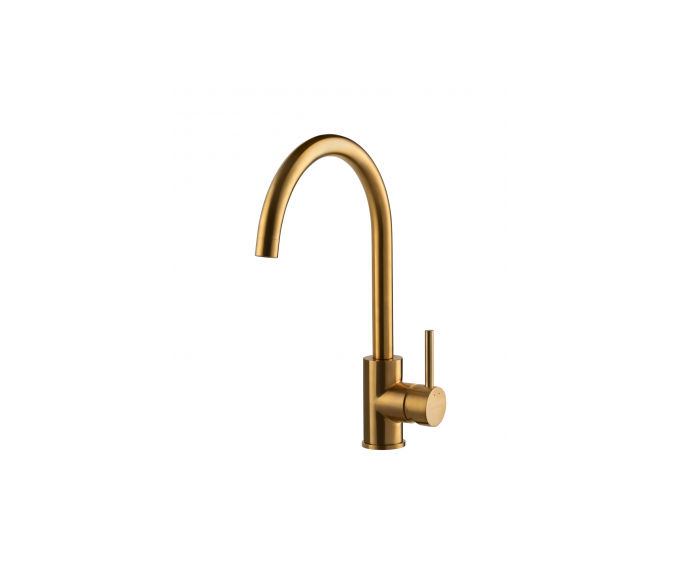 SANINDUSA Kopa gold sink mixer - Kitchen mixers στο  frantzisoe.gr