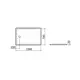 SANINDUSA Ντουζιέρα πορσελάνης Stepin 140x80cm δίχως αντιολίσθιση -  Ντουζιέρες πορσελάνης slim στο  frantzisoe.gr