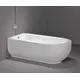 SANINDUSA Μπανιέρα WCA 180 x 80 εκ. - Mπανιέρες ακριλικές  στο  frantzisoe.gr