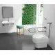 SANINDUSA Λεκάνη απλή  New WcCare 57 εκ. - Απλές στο  frantzisoe.gr